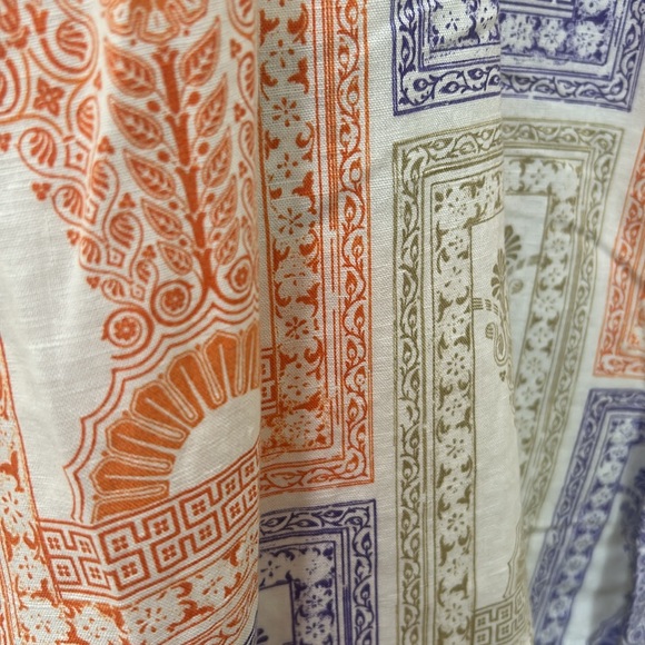 ASOS DESIGN MENS SHEER BUTTON UP SHIRT FLORAL SHORT SLEEVES SZ 3XL - Picture 8 of 9